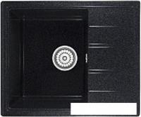 Кухонная мойка Berge 5850 (черный глянцевый)