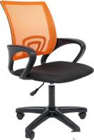 Кресло CHAIRMAN 696 LT (черный/оранжевый)