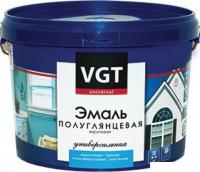 Эмаль VGT ВД-АК-1179 универсальная полуглянцевая (база А, 1 кг)