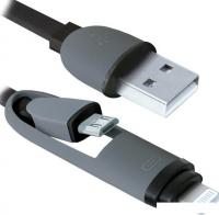 Кабель Defender USB10-03BP (черный) [87488]