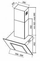 Кухонная вытяжка KUPPERSBERG F 660 W