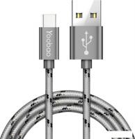 Кабель Yoobao YB-415C (серебристый)