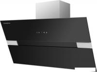Кухонная вытяжка MAUNFELD Mersey 90 (нержавеющая сталь/черное стекло)