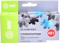 Картридж CACTUS CS-CLI481XXLC (аналог Canon CLI-481XXL C)