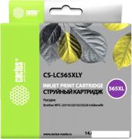 Картридж CACTUS CS-LC565XLY (аналог Brother LC565XLY)