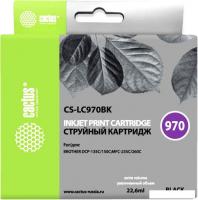 Картридж CACTUS CS-LC970BK (аналог Brother LC970BK)