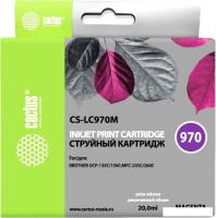 Картридж CACTUS CS-LC970M (аналог Brother LC970M)