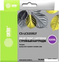 Картридж CACTUS CS-LC525XLY (аналог Brother LC525XLY)