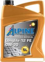 Моторное масло Alpine Longlife 12 FE 0W-30 5л