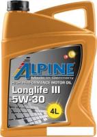 Моторное масло Alpine Longlife III 5W-30 4л