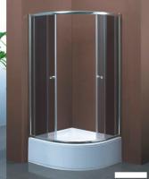 Душевой уголок Coliseum Otlon T-80 80x80 (хром/тонированное стекло)