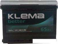 Автомобильный аккумулятор Klema Better 6CТ-65А(0) (65 А·ч)