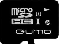 Карта памяти QUMO microSDHC (UHS-1) 16GB (QM16GMICSDHC10U1)