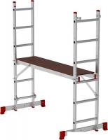 Лестница-трансформер Новая высота NV 1415 помост 6 ступеней