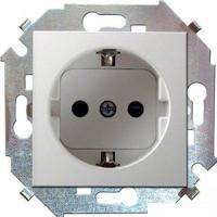 Розетка Simon 15 1591443-030 (белый)