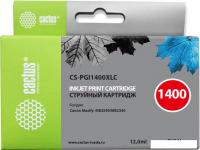 Картридж CACTUS CS-PGI1400XLC (аналог Canon PGI-1400XL C)