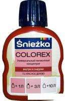 Колеровочная краска Sniezka Colorex 0.1 л (№73, красное дерево)