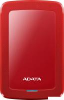 Внешний накопитель A-Data HV300 AHV300-2TU31-CRD 2TB (красный)