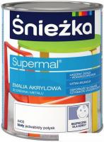 Эмаль Sniezka Supermal Акриловая эмаль 0.8 л (A400)