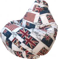 Кресло-мешок Flagman Груша Макси Г2.4-04 (британский флаг)