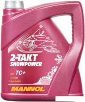 Моторное масло Mannol 2-Takt Snowpower 4л