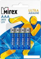 Батарейки Mirex Ultra Alkaline AAA 4 шт LR03-E4