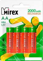 Аккумуляторы Mirex AA 2000mAh 4 шт HR6-20-E4