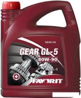 Трансмиссионное масло Favorit Gear 80W-90 GL-5 4л