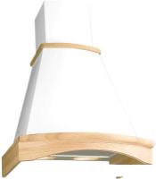 Кухонная вытяжка Elikor Ротонда 60П-1000-П3Д (бежевый/дуб неокрашенный)