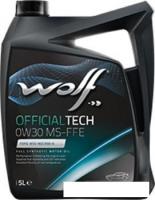 Моторное масло Wolf OfficialTech 0W-30 MS-FFE 5л