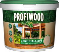 Антисептик Profiwood антисептик-лазурь водно-дисперсионный (дуб, 2.5 л)