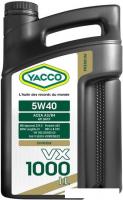 Моторное масло Yacco VX 1000 LL 5W-40 5л