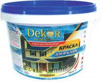 Краска Dekor ВД-АК-111 для фасадов (белый, 14 кг)