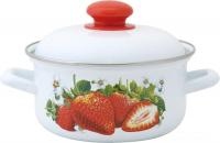 Кастрюля Лысьвенские эмали Сочная клубника С-1508АП2/4