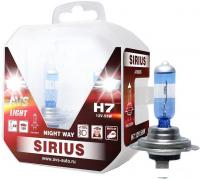 Галогенная лампа AVS Sirius Night Way H7 2шт