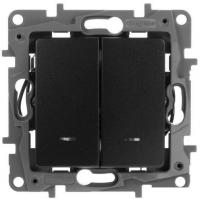 Выключатель Legrand Etika 672604 (антрацит)