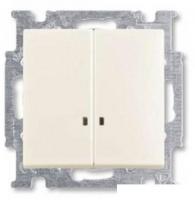 Выключатель ABB Basic 55 1012-0-2188 (шале-белый)
