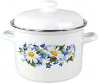 Кастрюля Лысьвенские эмали Ромашковое поле С-1618АП2/4