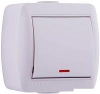 Выключатель Lezard Nata 710-0200-111 (белый)