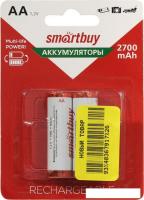 Аккумуляторы SmartBuy AA 2700mAh 2 шт. SBBR-2A02BL2700