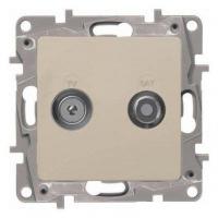 Розетка телевизионная Legrand Etika 672357 (слоновая кость)