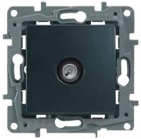 Розетка Legrand Etika 672651 (антрацит)