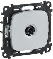 Розетка телевизионная Legrand Valena Allure 753951 (алюминий)