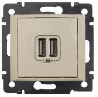Розетка USB Legrand Valena 694372 (слоновая кость)