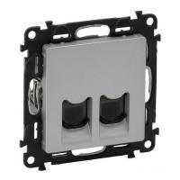 Розетка Legrand Valena Life 753339 (алюминий)