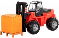 Конструктор Полесье 1633 Автокар + конструктор Супер-Микс (красный)