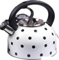 Чайник со свистком Home line GS-04016F-2.5L (белый)