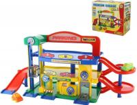 Элемент трека Полесье Гараж №1 Премиум с автомобилями 40398