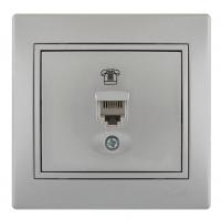 Розетка телефонная Lezard Mira 701-1010-137