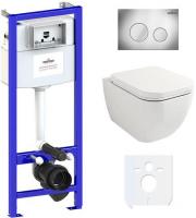 Унитаз Lavinia Boho Relfix One Rimless 6 в 1 77040078